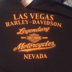 Harley Davidson, size - large, black T - shirt